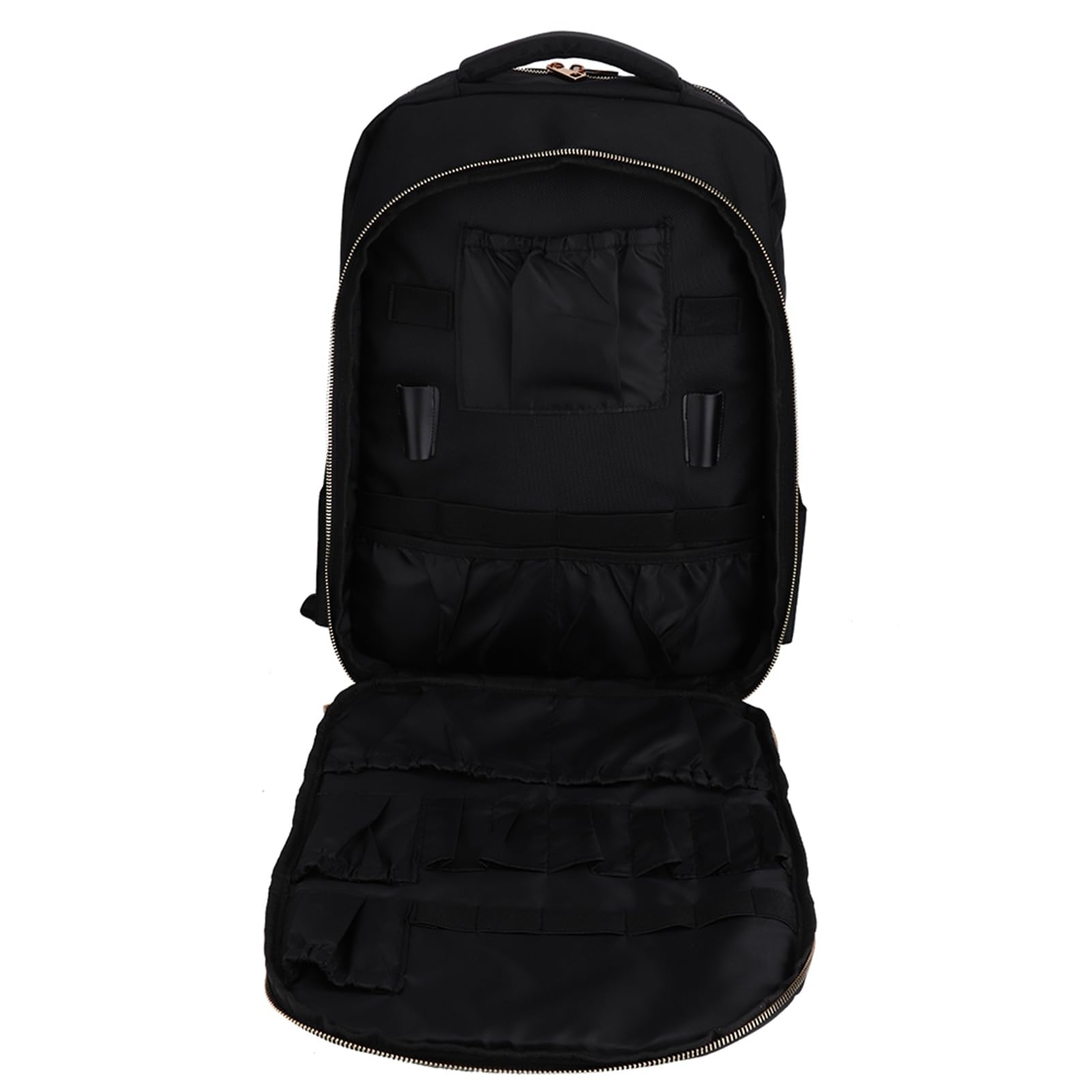 Rucksack Zur Aufbewahrung von Friseurwerkzeugen. Stilvolle und Geräumige Tasche für Friseure aus Strapazierfähigem PU-Leder