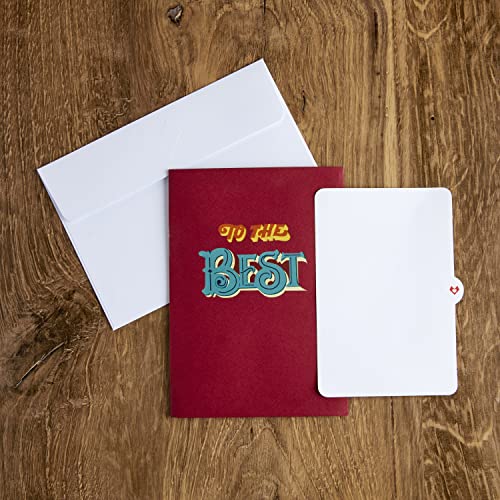 Lovepop "The Best Grandpa Father's Day 3D Pop Up Greeting Card, 1 Ct, 5 X 7 Inches, Gifts For Dad #TOP4