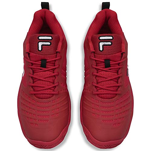 Tênis Fila Axilus Ace Clay Masculino Vermelho Tamanho:43;Cor:Vermelho