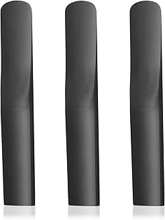 3Pcs Plastic Clarinet Reeds Strength 2.5, Bb Clarinet Reeds, Traditional Style Resin Reeds for