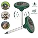 Produktbild miuse 2 Stück Solar Maulwurfabwehr, Ultrasonic Solar Maulwurfschreck, Maulwurfbekämpfung, Wühlmausschreck, Mole Repellent, Schädlingsbekämpfung mit IP56 für Den Garten