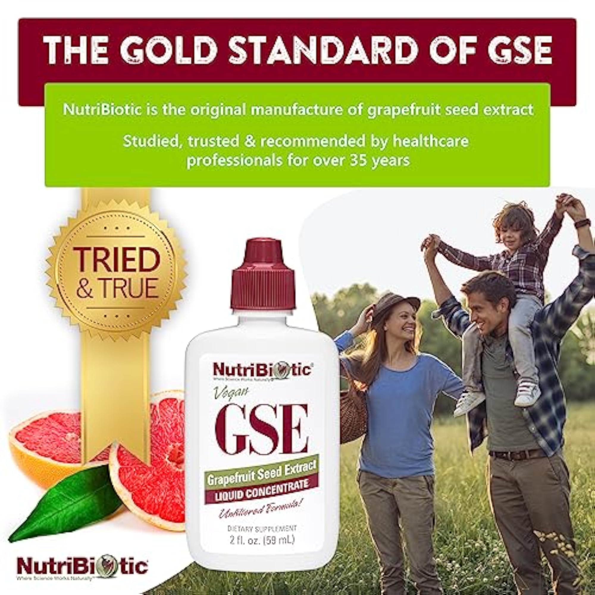 Nutribiotic GSE Liquid Concentrate, 2 fl oz, Immune Support