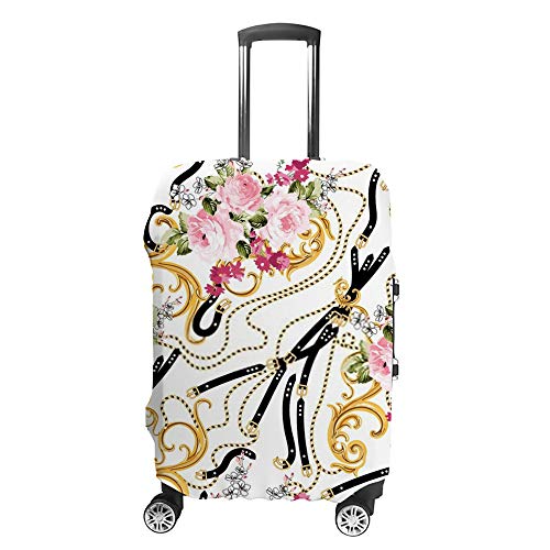 Housse de bagage baroque doré protège votre valise à l'aéroport