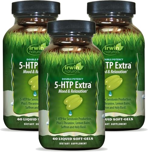 Irwin Naturals Double Potency 5-HTP Extra - Relaxation & Serotonin