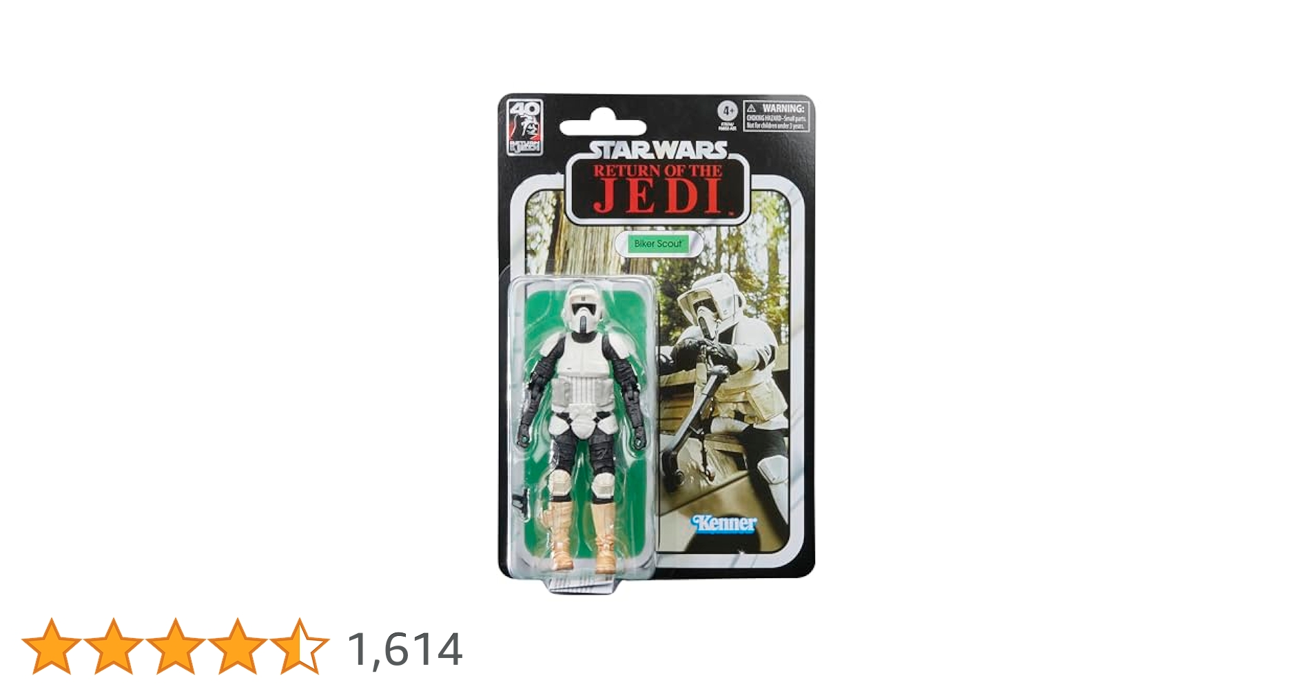 【新品未開封】スターウォーズ　ブラックシリーズ　6インチ　バイカースカウト スターウォーズ ブラックシリーズ エピソード6 バイカー