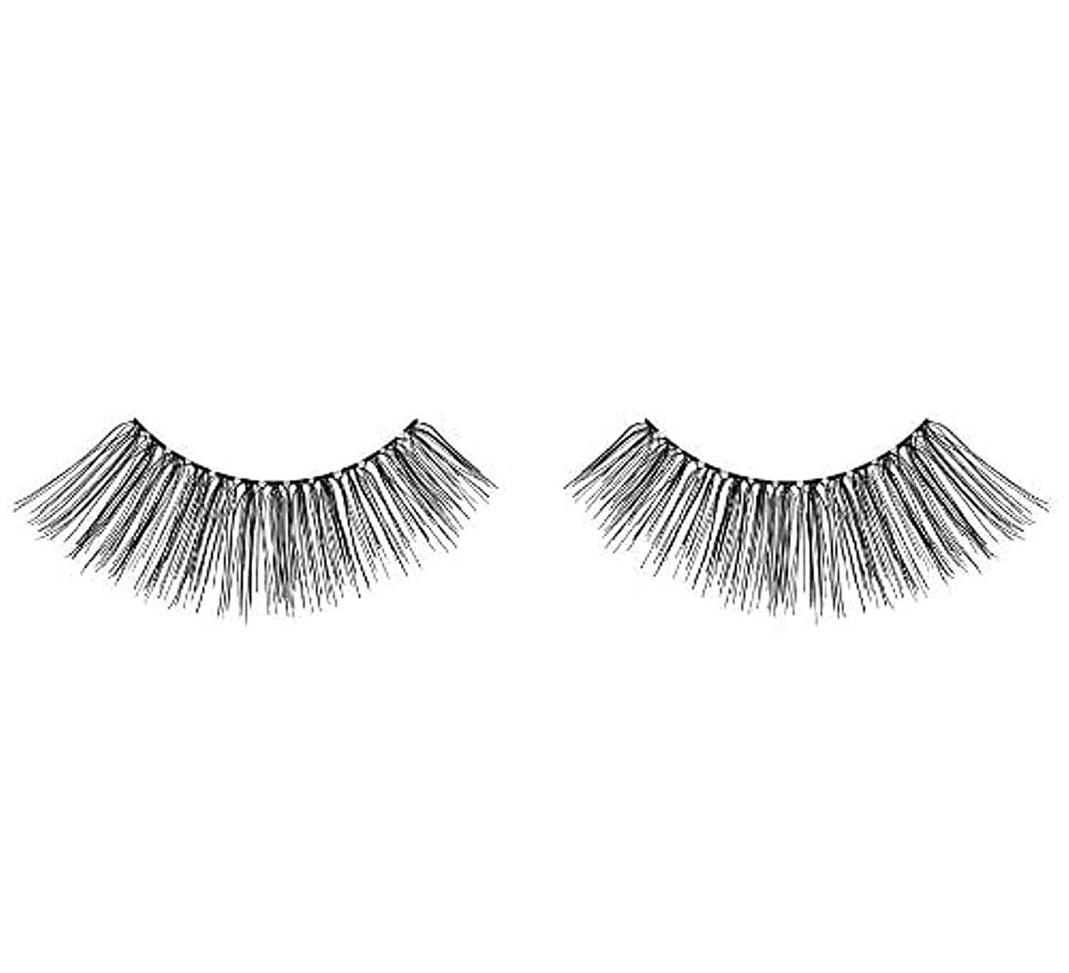 Ardell - Pestañas Postizas Modelo: 111 - Color Negro - Incluye Adhesivo Para Su Aplicación - Diseño Liviano Ideal Para Ojosgrandes Y Profundos, Aportan Glamour, 25 g