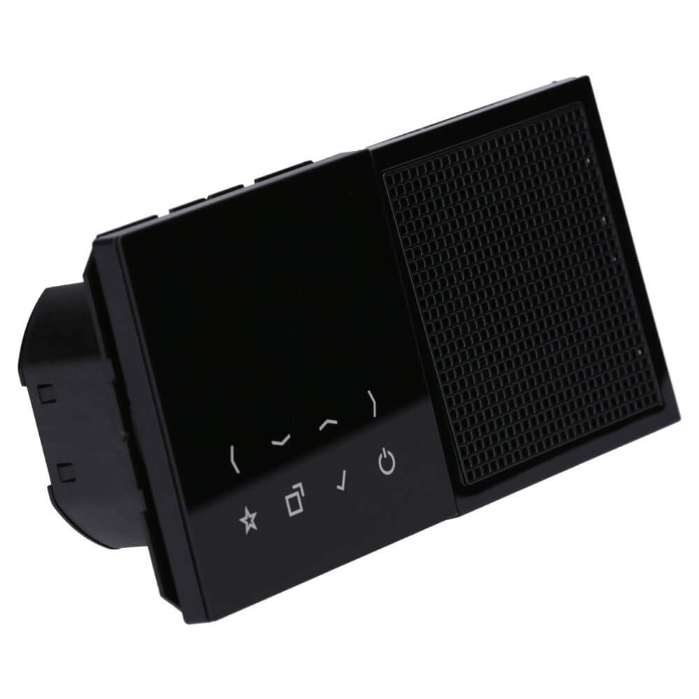 Jung DABLS1SW Smart Radio DAB+ Set Mono Schwarz Serie LS