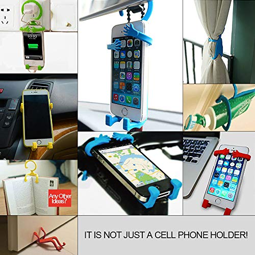 Underreef Flexible Cell Phone Holder Universal Car Mount,Gps Navigation Battery Charging Desktop Stand Unique Hands-Free Stable Premium Silicone Multiuse Holder For Iphone Samsung Lg Sony Nokia Htc #TOP5