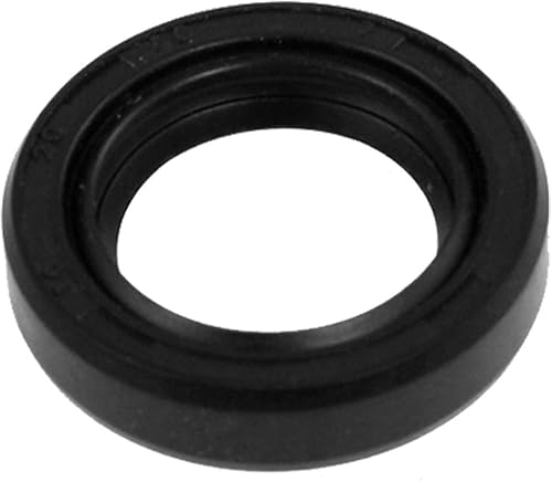 Miniatura 62 de uxcell Caucho doble de los labios del sello de aceite del eje rotatorio métrico 49.2x82.0x16.4 ft m TC, negro