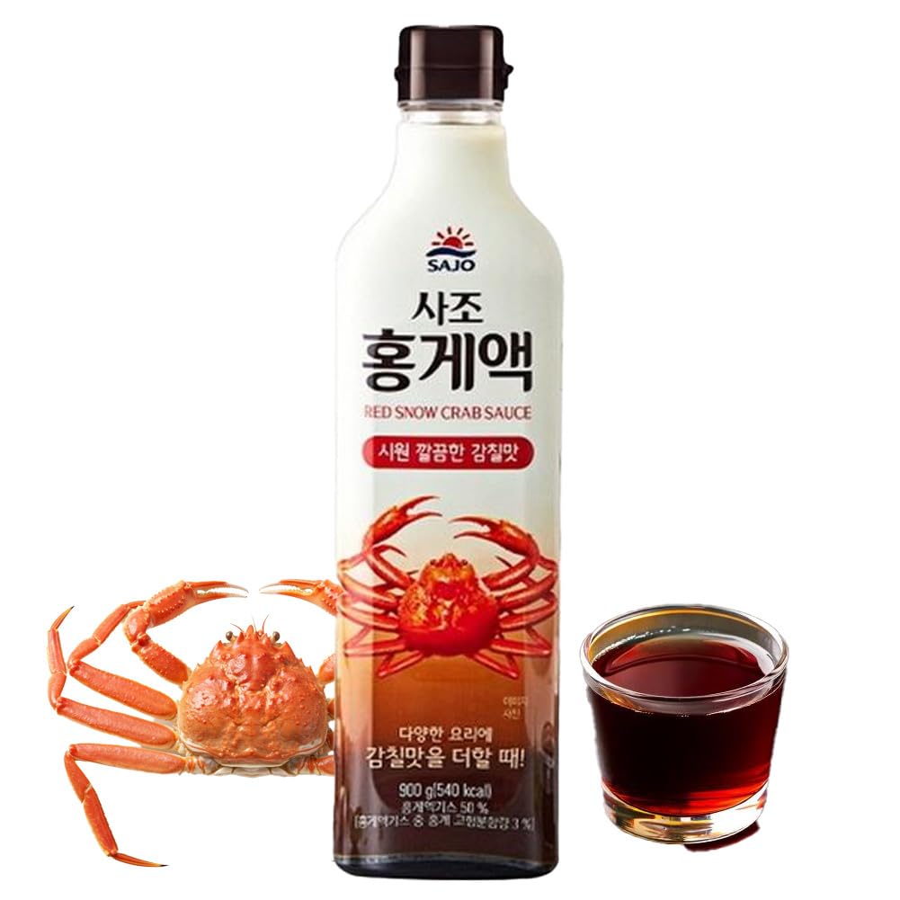 Korean Red Snow Crab Flavored Seasoning Sauce 900ml 홍게액 소스