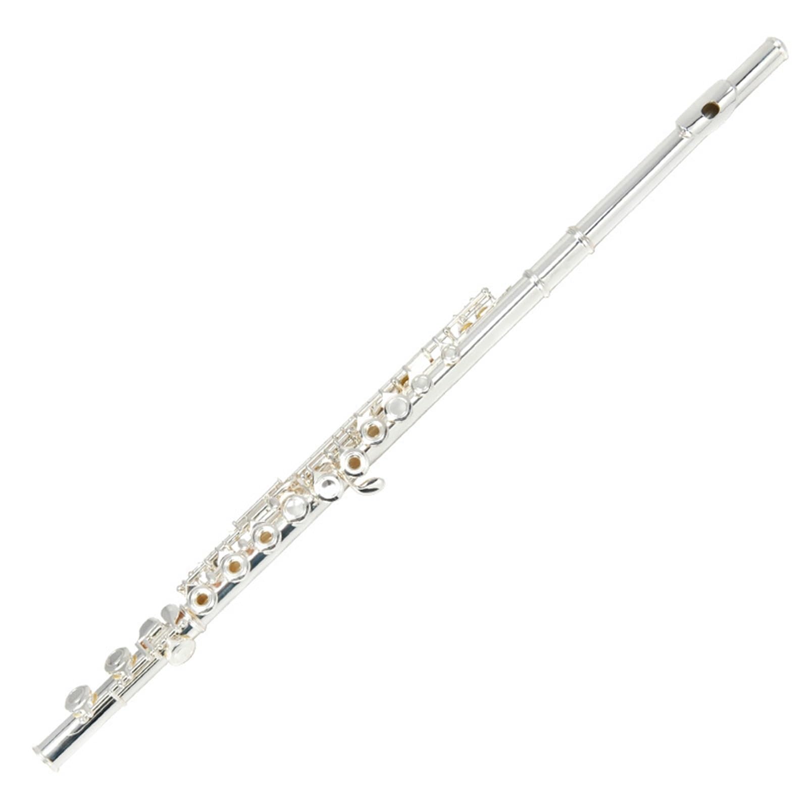 Flauto Traverso In Do Strumento Per Principianti Placcato Argento A Foro Aperto Chiave Mi 16 Flauto Standard