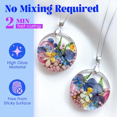 Resina UV Transparente 300g para Joyería y Manualidades - Fernando Cortés