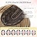 Ms Taj Hair Topper 12 Inch Hair Toppers for Women with Thinning Hair 6.5
