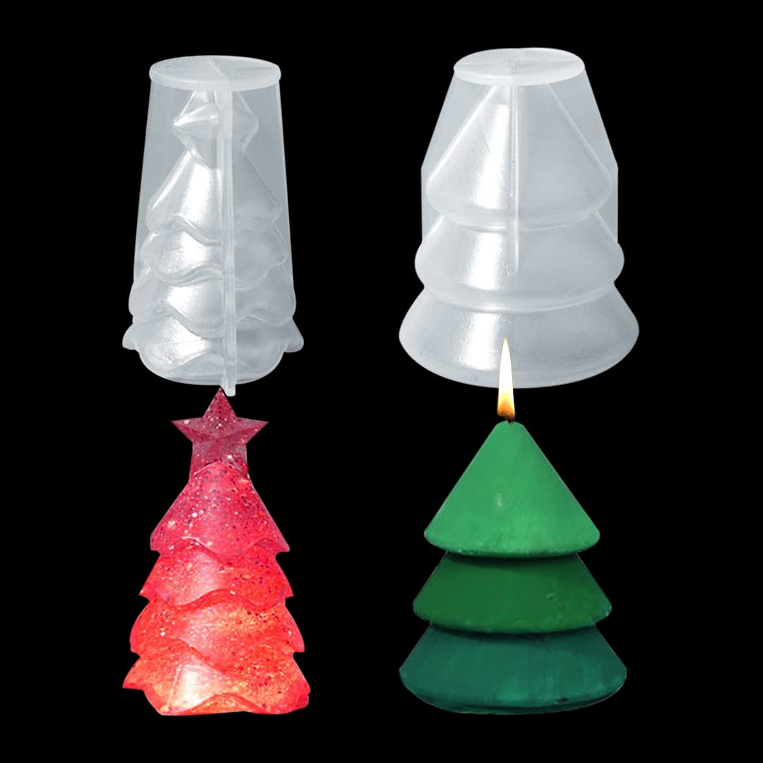 Moule À Bougie D'Arbre De Noël 3D - Marque - Modèle - Caracteristique 1