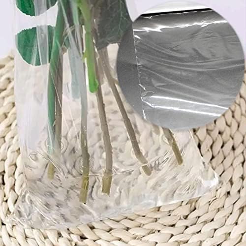 Clear Cellophane Wrap Roll, Width 40CM x 30M Long Film Unfolded Gift Wrappings for Flowers Craft Basket Packing Paper Supplies