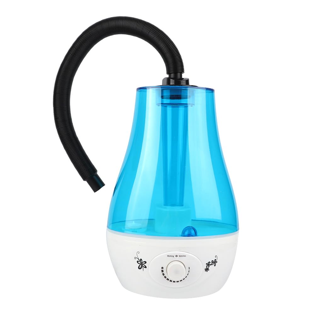 3L Grande Capacité Amphibiens Reptile Humidificateur Reptile Fogger, Ultra Silencieux Reptile Brumisateur Système Mister Terrarium Humidificateur pour Serpent, Lézard, Tortue, Grenouille(Prise UE)