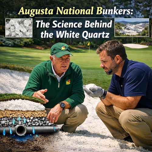 #558 Augusta National Bunkers: The Science Behind the White Quartz
