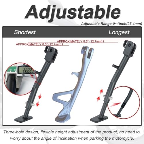 Support béquille réglable XTZ1200 contre le risque de chute moto - 6
