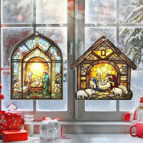 Jesus Sonnenfänger Weihnachtskrippen Sonnenfänger Krippenfiguren...