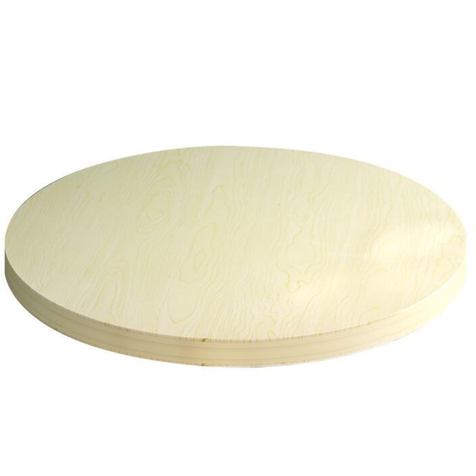 Plateau Tournant Table Plateau Tournant Bois Plateau Bois Rond Plateau Rotatif Plateau Bois Rond 80 Cm (Color : 90cm/35in, Size : White Maple Color)