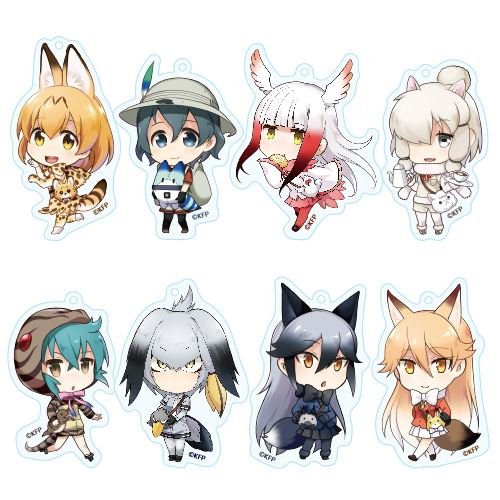 Amazon.co.jp: きゃらふぉるむ けものフレンズ アクリルストラップ