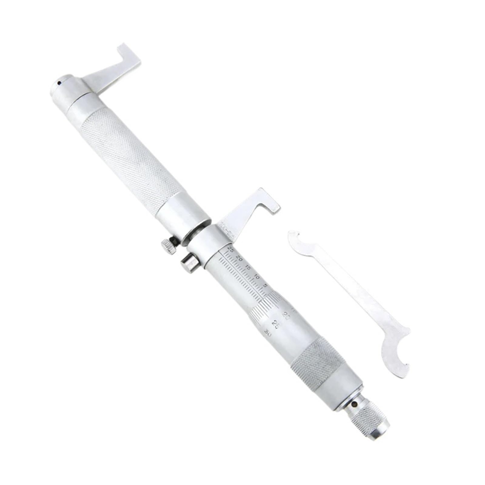 Micrómetro interior, calibre de carburo de tornillo métrico de diámetro interno, herramientas de instrumentos de medición de precisión Lecturas fáciles(100-125mm Inside)