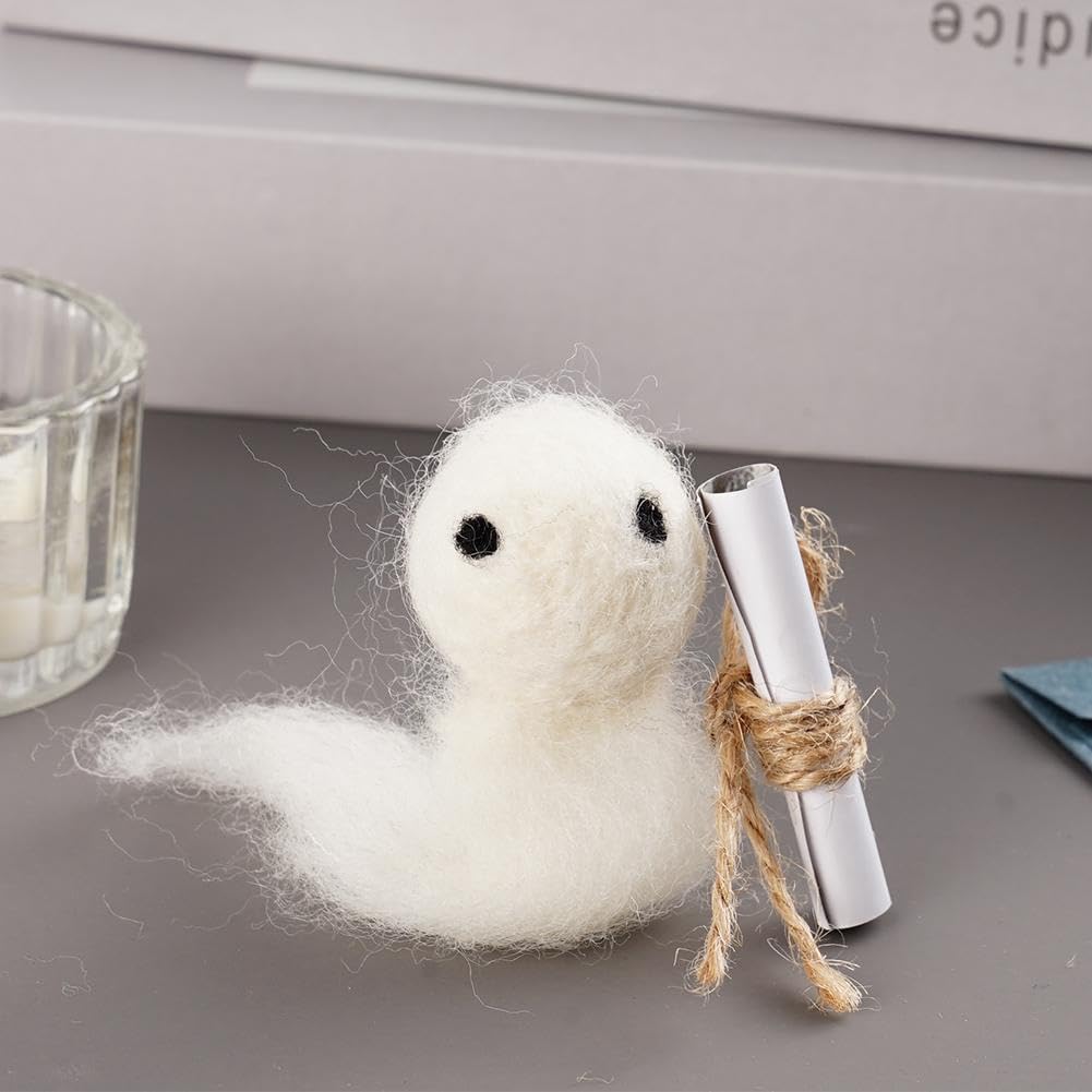Peluche Fantôme D’Halloween Mini – Adopte Un Ghost, Cadeau Boo Box Effrayant Et Mignon, Idée Cadeau Halloween