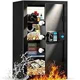 Large Fireproof Safe for Home Office, Digital Security Safe...
