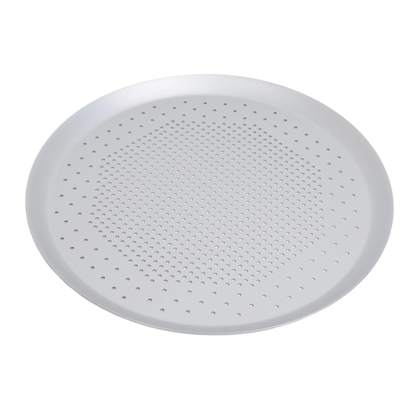 MALSSE Practical Outdoor Cooking Companion Aluminum Alloy Pizza Pan Suitable for Outdoor Barbecues Travel and Meal Preparations Aluminum Pizza Pan