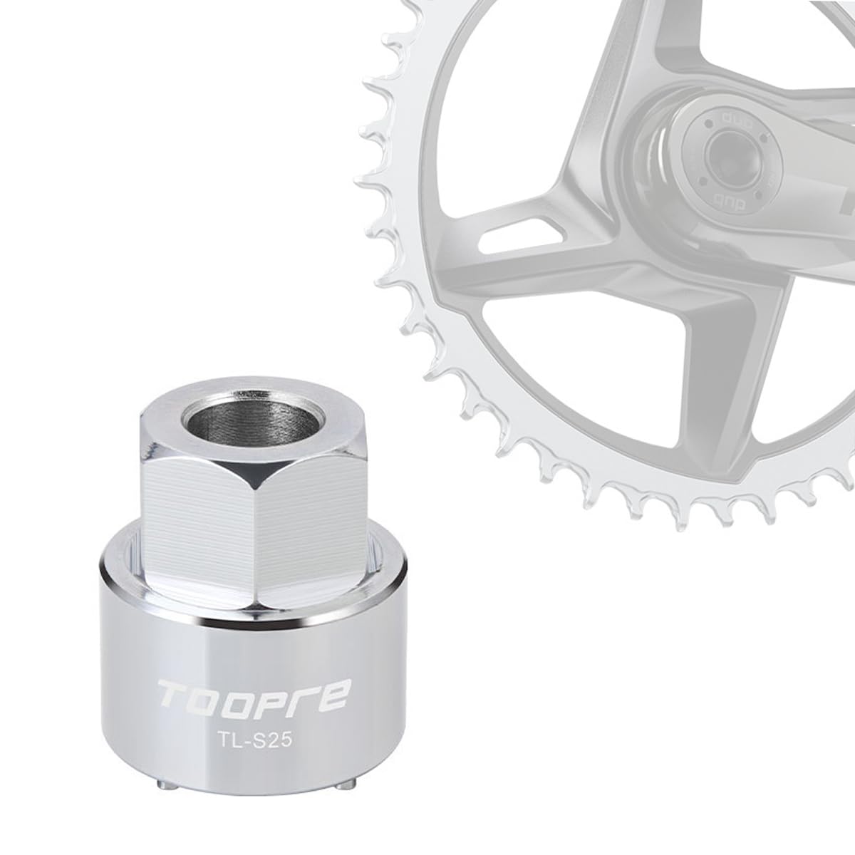 HOUSONBicycle Crank Cover disassembly Tool, Crank Cover Remover Dub Bicycle Tool for S-RAM Dub BB30