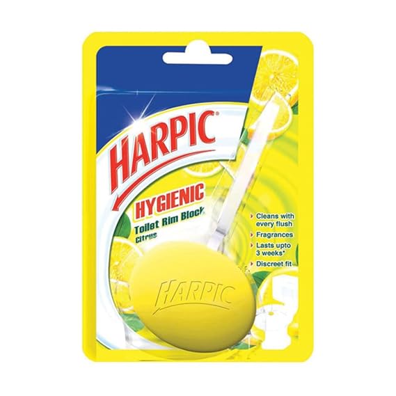 Harpic Hygienic Toilet Cleaner Rim Block Harpic Hygienic Toilet Cleaner Rim Block