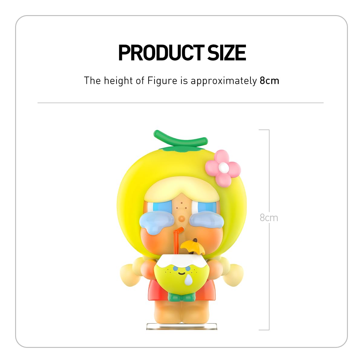 Amazon | 【POP MART 公式ストア】Crybaby Coconut フィギュア