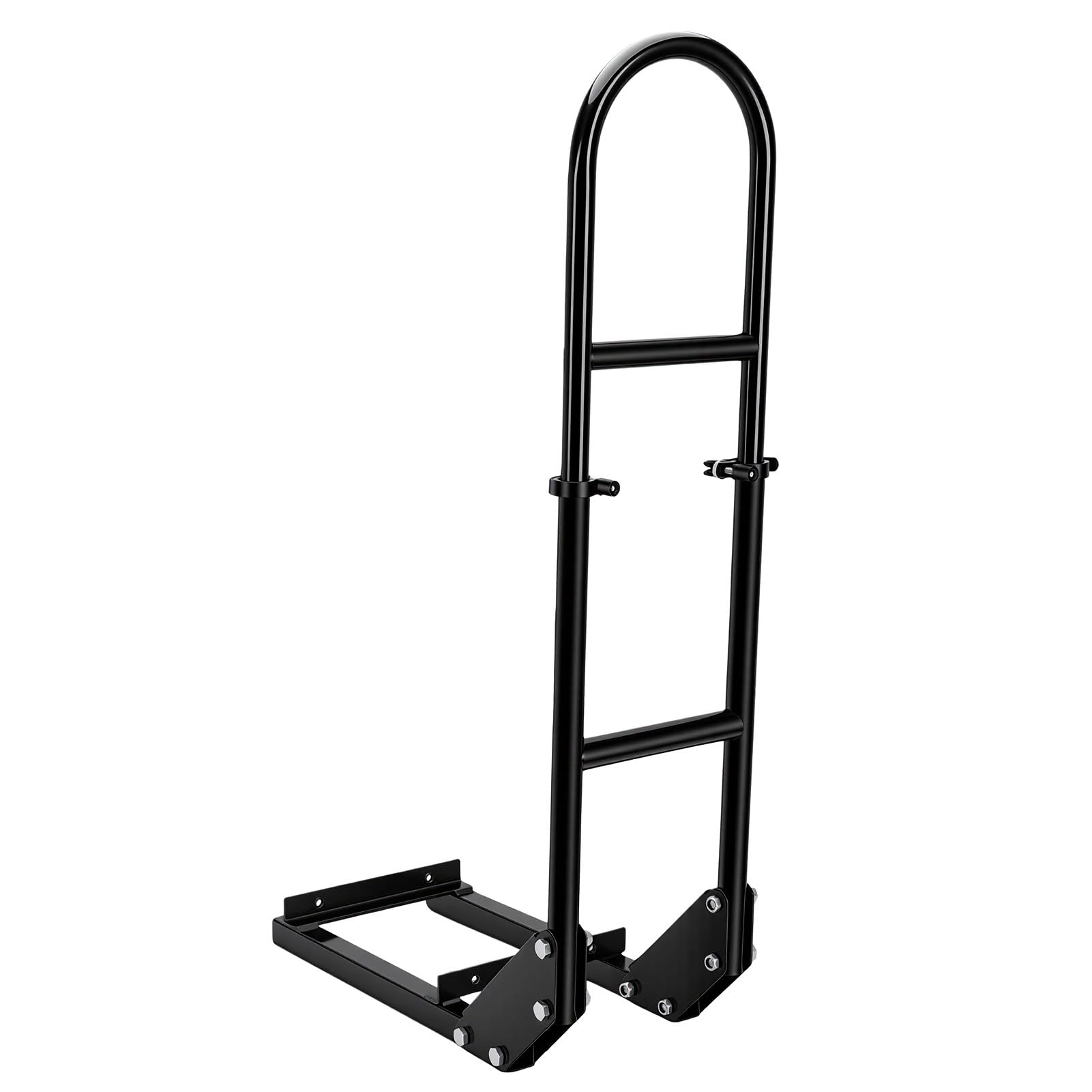 Akozon Carrello Utilitario Sedile Posteriore Corrimano Regolabile 73 Cm 89 Cm Morsetti per Carichi Pesanti con Design a Forma di U per Veicolo Utilitario EZGO