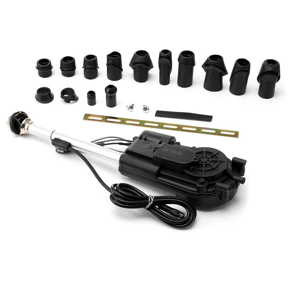 Elektrische Autoantenne Universal Motorantenne 12V Kompatibel mit Mercedes-Benz Für Audi Für Opel Für BMW Für Ford Für VW Auto Teleskop Antenne