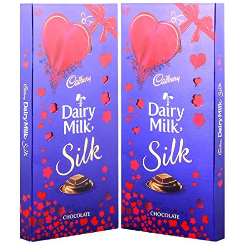 Cadbury Dairy Milk Silk Chocolate Special Gift Pack 250g Pack Of 2 Amazon In Grocery Gourmet Foods