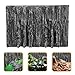 FOMIYES Reptile Tank Background 3D Stalactite Decorative Panel 17.7X11.8X1.6 Inch Pu Foam Aquarium Backdrop for Fish Turtle Habitat Vertical Rock Design