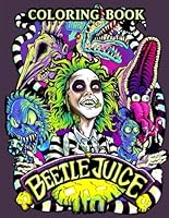 The Coloring Book: 40 Horror Illustrations Featuring Scary Characters From Classic Horror Movies for Relaxation and Stress Relief B0DF56N8XT Book Cover