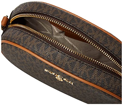 michael kors jet set charm small oval camera crossbody bag