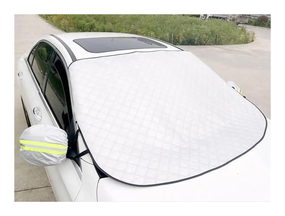 Housse de Protection pour Pare-Brise Pare-brise De Voiture Couverture De Neige Pare-soleil Anti-gel Imperméable Couverture De Protection Extérieure Pour Automobiles D'hiver Protection Pare Brise Hiver
