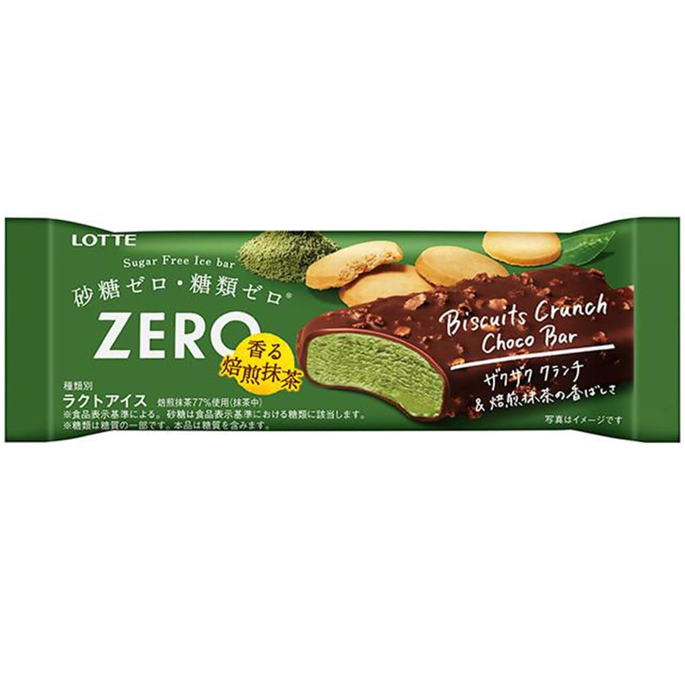 Amazon.co.jp: [アイス] ロッテ ZEROビスケットクランチチョコバー香る