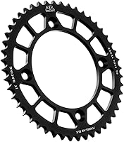 Vista 3 de JT Sprockets JTA895.48ORG piñón trasero anodizado naranja de aluminio 7075 T6, solo