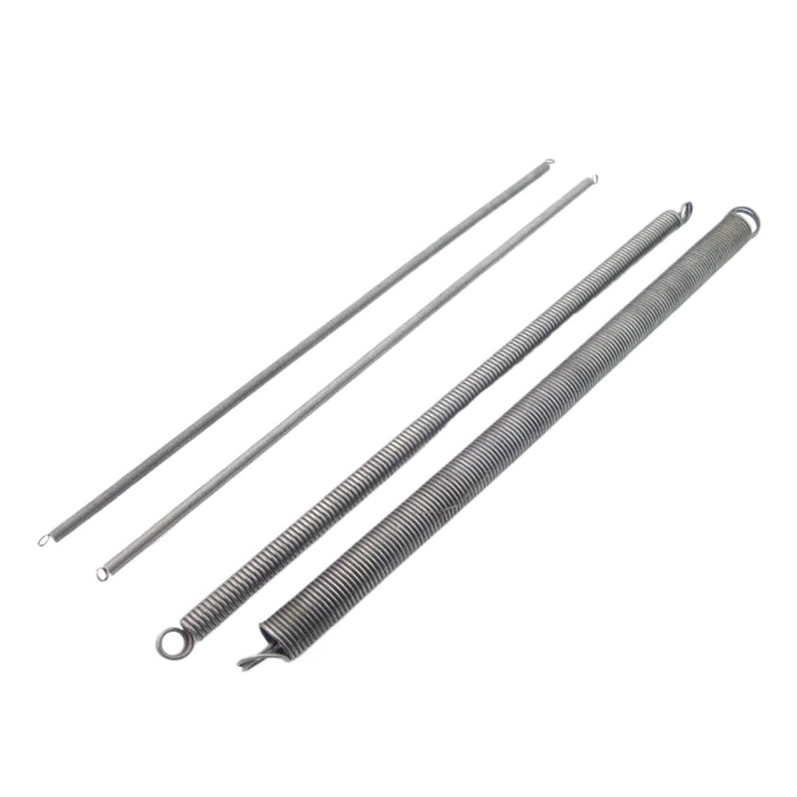Zugzugfeder, 300 mm lang, Doppelschraubenfedern, Drahtdurchmesser 0,3/0,4/0,5/0,6/0,7/0,8/0,9, Außendurchmesser 3–9, Stahlmaterial(0.8 x 10 x 300mm,20 PCS)
