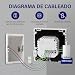 Beok BOT-313 WiFi Programable Cableado Digital Calderas De Gas Termostato Se Puede...