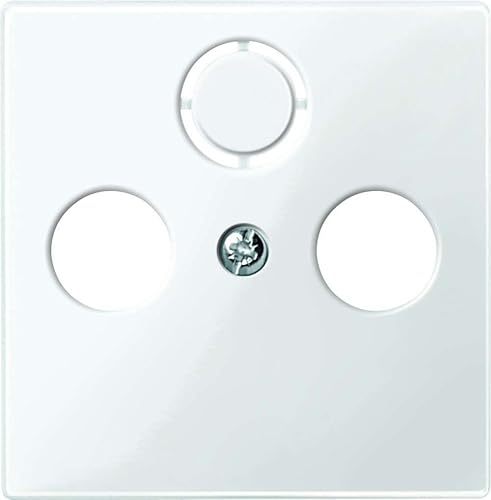 Busch-Jaeger Merten 296719 Central Piece Polar White System M para Ant-do.23-L.Thermopl.bril