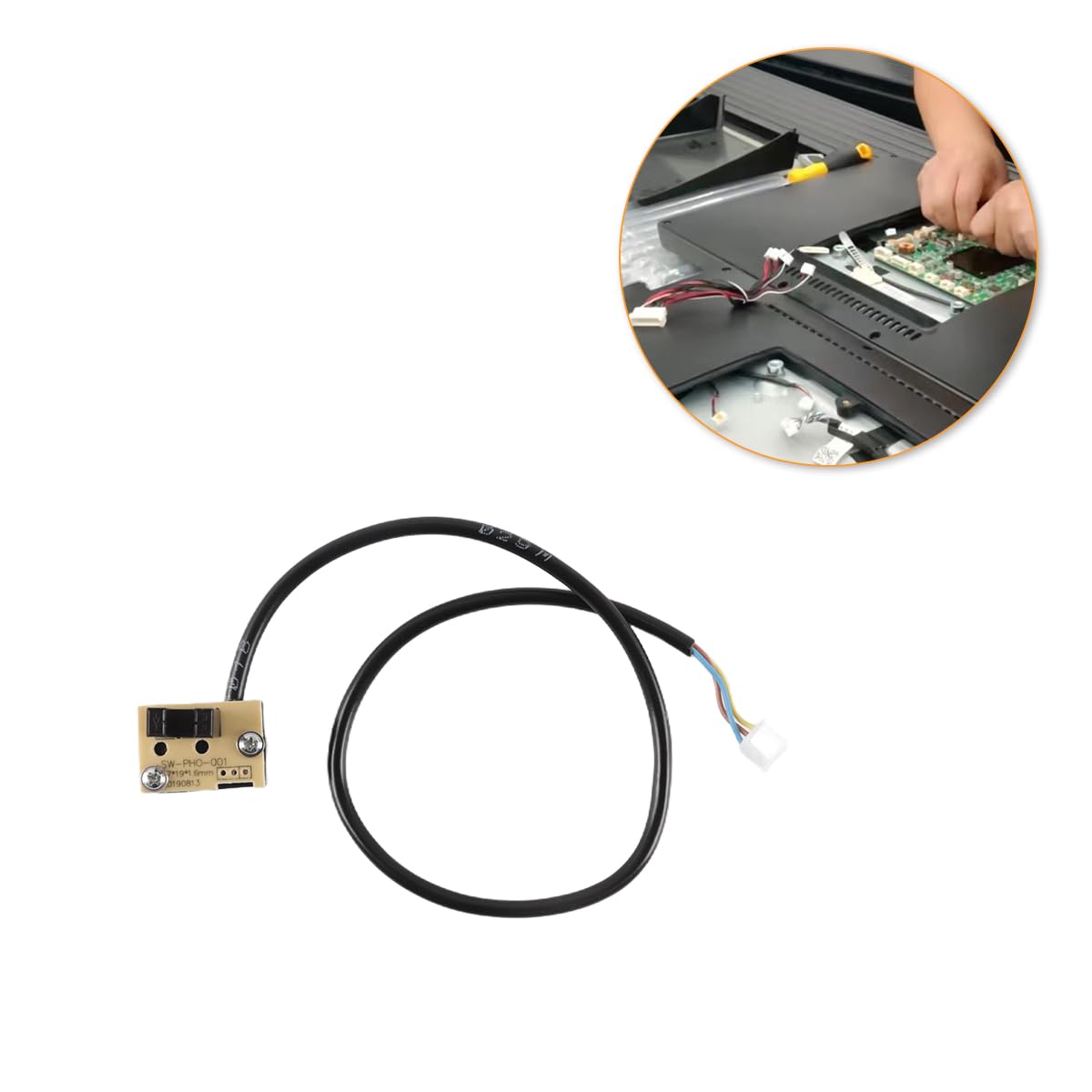 Capteur de vitesse optique pour tapis de course (4 broches) Compatible avec plusieurs modèles de tapis de course