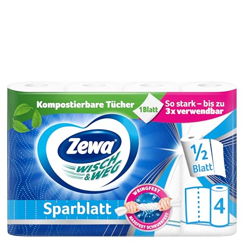 ZEWA Wisch&Weg Sparblatt 4x74 – Ansicht 1