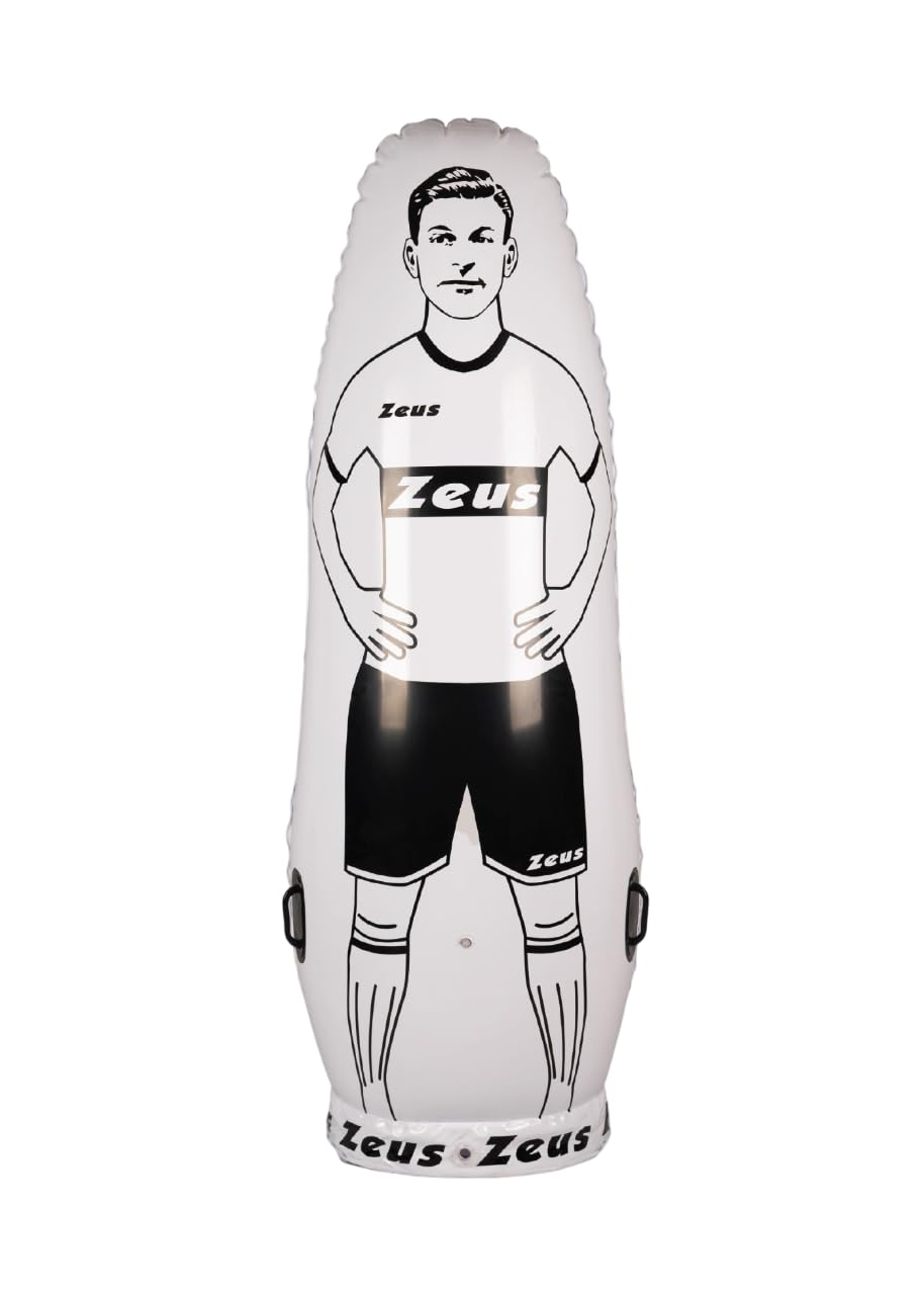 Etoile Sagoma Dummy per Zeus Sport Calcio Calcetto Relax Training Esercizi di Precisione Accessori Free Time Tempo Libero Attrezzo Gonfiabile Ideale per l'Allenamento