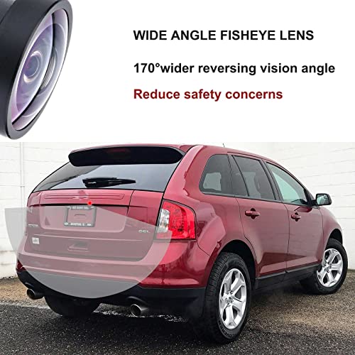 Rear View Backup Camera Compatible With Ford Edge 2011 2012 2013 2014 2015 Lincoln Mkx 2011 2012 2013 Parking Assist Camera Replace# Bt4Z-19G490-B Fl1T-19G490-Ac #TOP3