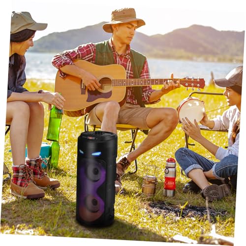 Enceinte portable avec caisson de basses Veemoon contre les sons plats