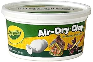 Crayola Air Dry Clay, 5lb of Pure White Modeling Clay